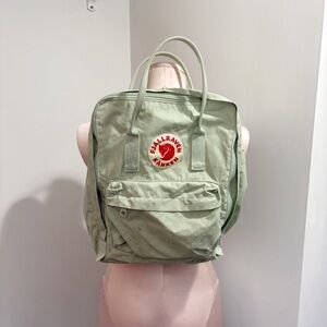 Fjallraven Kanken Everyday Outdoor Backpack Mint Green Convertible Bag Popular